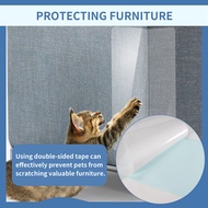8Pcs Cat Scratching Tape Deterrent Anti Scratch Sticker Clear Carpet Sofa Protection Furniture Pet T