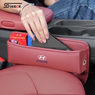 Sieece Leather Car Seat Gap Organizer Car Interior Accessories For Hyundai Matrix I10 Elantra Accent
