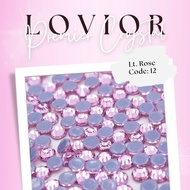 Lt. Rose - Premier Crystal by Lovior | Rhinestone Hotfix Diamond High Quality Pink Manik Batu Tampal