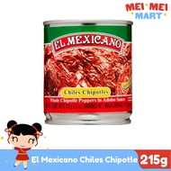 El Mexicano Chiles Chipotle Peppers in Adobo Sauce 215g