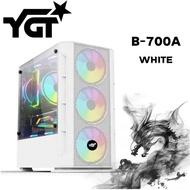 YGT B700 Gaming Case White Brandnew Gaming Computer Casing