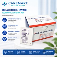 BD ALCOHOL SWABS 100'S (BOX) (EXP:03/2029)