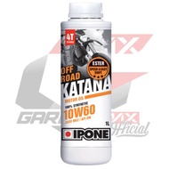 MESIN Ipone KATANA OFF ROAD Engine Oil 10W60 1L