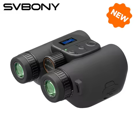 Svbony SA208 8x42 ED Integrated Binoculara Bak4 Prism FMC Wide-Field Viewing LCD Display Electronic 