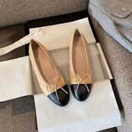 Classic Ballet Shoes Women Bow Round Toe Flat Shoes Slip-On Slip-On Slip-On Shoes Women