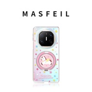 MASFEIL | เคสโทรศัพท์พับได้สำหรับ Huawei Mate X6 Mate X7 พร้อมที่ตั้ง มินิมอล อัลตร้าบาง