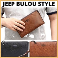 [READY STOCK] G8 JEEP BULOU MEN'S WALLET ZIPP LONG PURSE