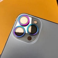 (ราคา1ชุด) เลนส์กล้อง ฟิล์มเลนส์กล้อง สีรุ้ง ฟิล์มกล้องสำหรับไอโฟน11 iphone 15/15PRO/15PRO 14 14max