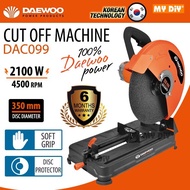 DAEWOO 14Inch Cut Off Machine 350mm 2100w 4500rpm DACO933  Chop Saw Metal Cutter Wood Machine