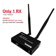 ตัวขยาย HDMI ไร้สาย 200 เมตร เครื่องส่งสัญญาณและรับวิดีโอ อะแดปเตอร์จอแสดงผลไร้สาย แปลงหน้าจอแบ่งปัน