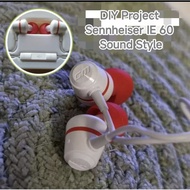 Audiophile IEM Earphones Japan Foster Driver IE60-Style Sound Wired Earbuds with Mic Clear Calls Dee