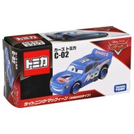 [現貨] Takara Tomy Tomica Car - C-02 Disney Pixar Cars Lightning McQueen (Dinoco Type) 迪士尼彼思 反斗車王 閃電王麥