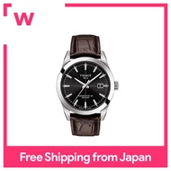 TISSOT Gentleman's watch Men's TISSOT Gentleman's Automatic Power Matic 80 Silicium Black dial with leather belt T1274071605101 [].