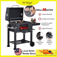 Mr Ringgit Heavy Duty BBQ Grill SuperLarge Master Outdoor Barbecue Trolley