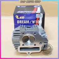 EX5/DREAM/W100 LEO Thailand Racing Cylinder Head 24/28 25/29.5mm with Valve