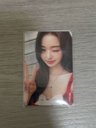 IVE張元英小卡wm聖誕圓