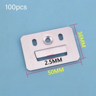 100pc/Bag Clip Wallboard Bracket Wpc Wall Panel Wallpanel Wpc Klip Wpc Wall Panel Clip Penjepit Klip