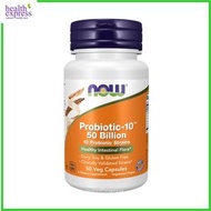 NOW Foods - 特強活性益生菌500億50粒素食膠囊 腸道胃健康 消化 免疫力 雙歧桿菌 [香港行貨] 此日期前最佳:2027年02月28日