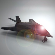 {fhy} โมเดลทหาร F117 F-117 stealth Fighter Nighthawk Fighter Diecast โลหะ แบบดึงถอยหลัง ของเล่น สําห