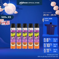 Combo 5 RAID Xịt Côn Trùng 520MLx5