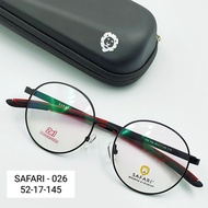กรอบแว่นตา แว่นตา แว่นสำหรับตัดเลนส์สายตา รุ่น Safari 026