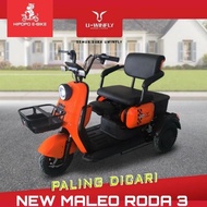 Uwinfly New Maleo Sepeda Motor Listrik 3 roda Garansi Resmi 10 Tahun
