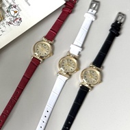 Classic Vintage Style Analog Watch For Women With Roman Numbers Retro Round Dial Simple And Stylish 