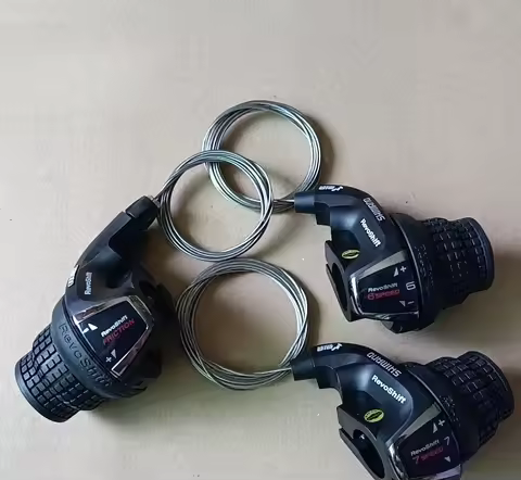 SHIMANO TOURNEY SL-RS35 Cycling Shifter RS35 Twist Grip Shifter 6/7/8/3x6/3x7Speed for Mountain Bike