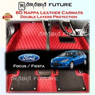 Ford Fiesta Focus 6D Floor mat Premium Carmats carpet kereta RUGGA6D Custom Made hatchback RS Rally