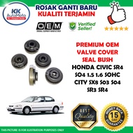 5 Biji Honda Civic SR4 SO4 1.5 1.6 SOHC City SX8 S03 S04 SR3 SR4 Premium Set OEM Valve Cover Bush Se