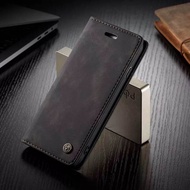 Samsung Galaxy S20 FE / S21 FE Flip Wallet Leather Case Cover Sarung Dompet Kulit Polyurethane