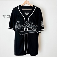 Baseball uniform bad boy BIGGIE # 10 black MLB shirt men's jacket Baju top