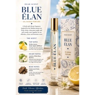 Dear Scent Blue Élan | 10ml Perfume | Long Lasting Perfume | Oil Based Perfume | Travel Friendly Per