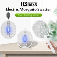 BSBOSS USB Rechargeable Foldable Electric Mosquito Swatter