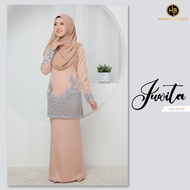 Habibi Boutique | Kurung Moden Juwita | Salmon