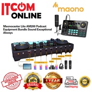 MAONO AU-AM200+ XLR MICROPHONE SOUND CARD COMBO (AU-AM200S1)