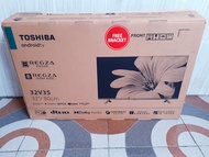TV LED ANDROID TOSHIBA 32in Digital TV Youtube Netflik Mulus SN510