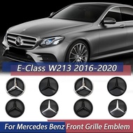 Grille Center Badge Cover Emblem For Mercedes Benz E-Class W213 2016-2020 E200 E250 E300 E350 E400 E