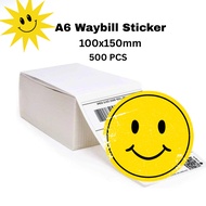 A6 Waybill Sticker 500pcs 100x150mm