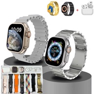 I20 Ultra Max Suit Smart Watch 8 Ultra Get 7 Soft Straps Protective Earphone Tws i13 Can Play Game C