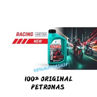 PETRONAS Sprinta RACING ES 4T 10W-50 Fully Synthetic Engine Oil - Minyak Hitam +ESTER API SN JASO MA