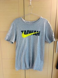 Nike Taiwan 短T上衣 灰 二手