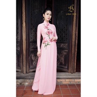 618Aodai Vietnam Clothing Cheongsam Qipao Chinese Dress Vietnamese Vintage Elegant Party Festival Wo
