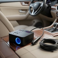 Car 12V DC to 220V AC Inverter, Fast USB Charging, LED Display  Penyongsang Kereta 12V DC ke 220V AC