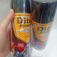 Pilok Pilox Cat Semprot DITON Premium 9462 Chilli Red / Merah Cabe / Merah Ferrari (400 cc / 400 ml)