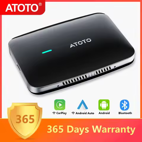 ATOTO Car Smart AI Box Android System 4GB 32GB for Apple Carplay Android Auto Dual WiFi Bluetooth Ca