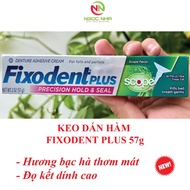 Fixodent Plus Scope Denture Adhesive 57g/USA