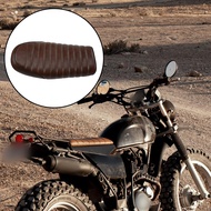 รถจักรยานยนต์ Motoclasic คาเฟ่แข่งเบาะเรียบคลาสสิกสำหรับ KAWASAKI KZ400 KZ550สีน้ำตาล K750