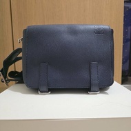 Loewe Military Messenger Bag 銀扣斜孭袋