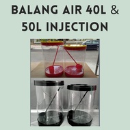 BALANG AIR BULAT INJECTION 40 LITER  DAN 50 LITER CAP PAYUNG/WATER DISPENSER